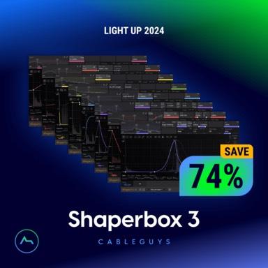 Cableguys ShaperBox 3 New Audio Triggering And LiquidShaper.