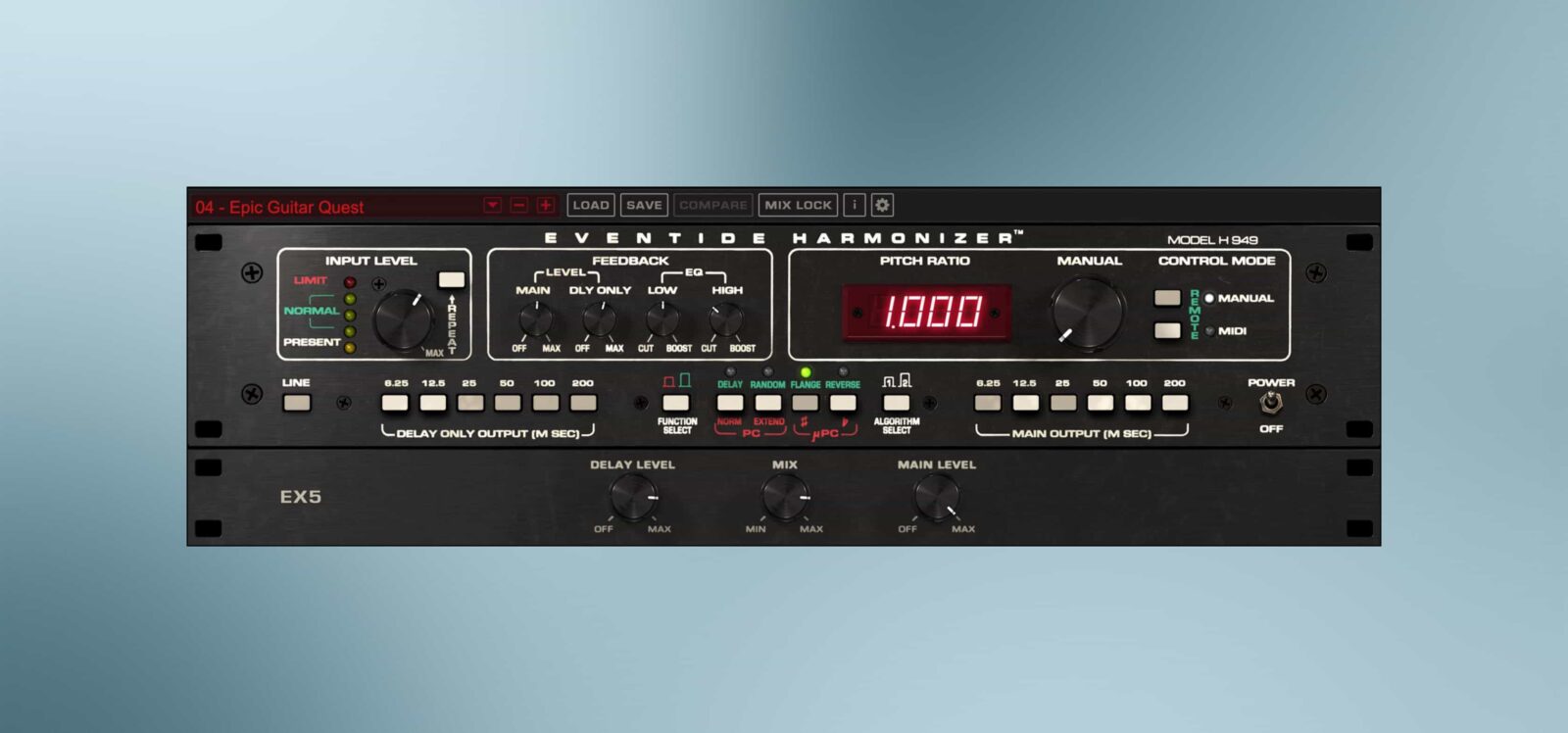 10/15夕方まで【80%OFF!】Eventide『H949 Harmonizer』80年代製