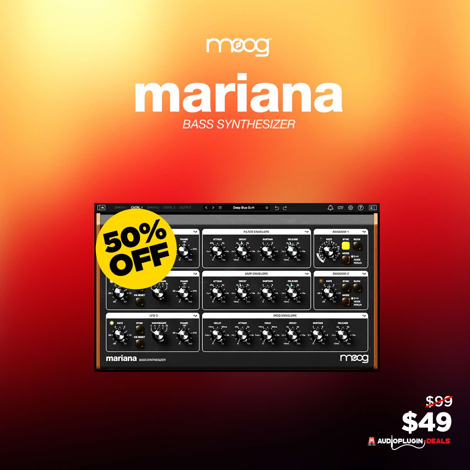 50%OFF!】『Mariana Bass』Moog製ベースンセの決定版（*お得: クーポン 