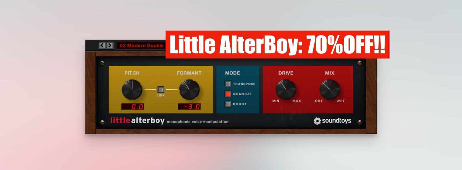 Soundtoys『Little AlterBoy』定番＆簡単ピッチシフター（ケロケロ