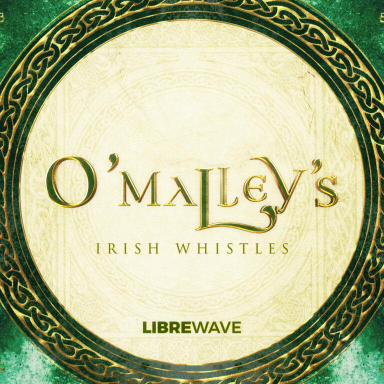 四種類のアイルランドの縦笛『O’Malley’s Irish Whistles』78OFF（VST/AU）*レガート、ブレス操作、ライブ