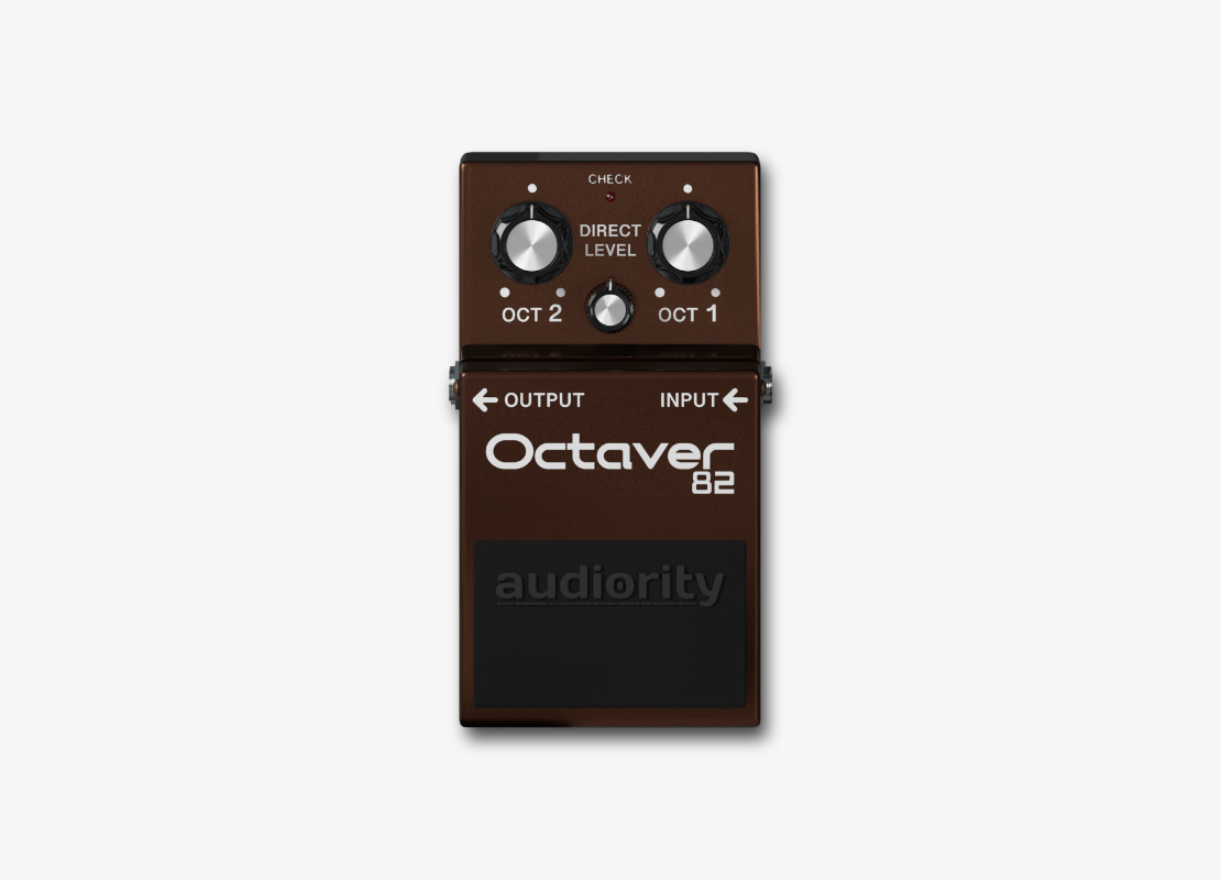 Audiority『Octaver 82』アナログ・オクターバー・ペダルの名機「BOSS