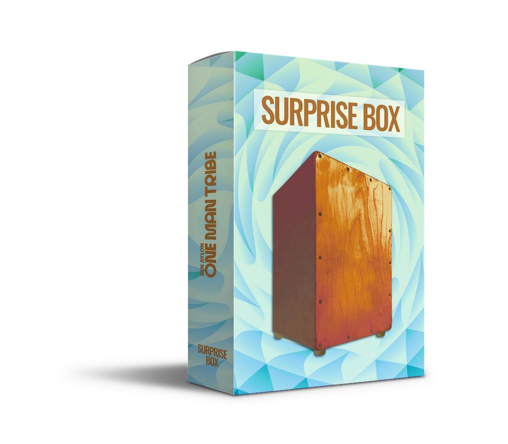 無料配布】One Man Tribe『Surprise Box』カホン のパーカッションループ集 | Sawayaka Trip!