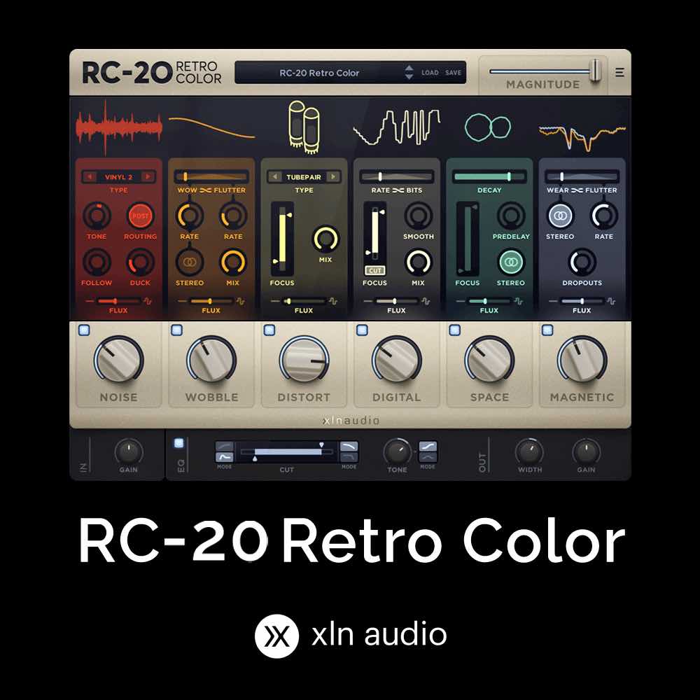 XLN Audio RC-20 Retro Color - DTM/DAW