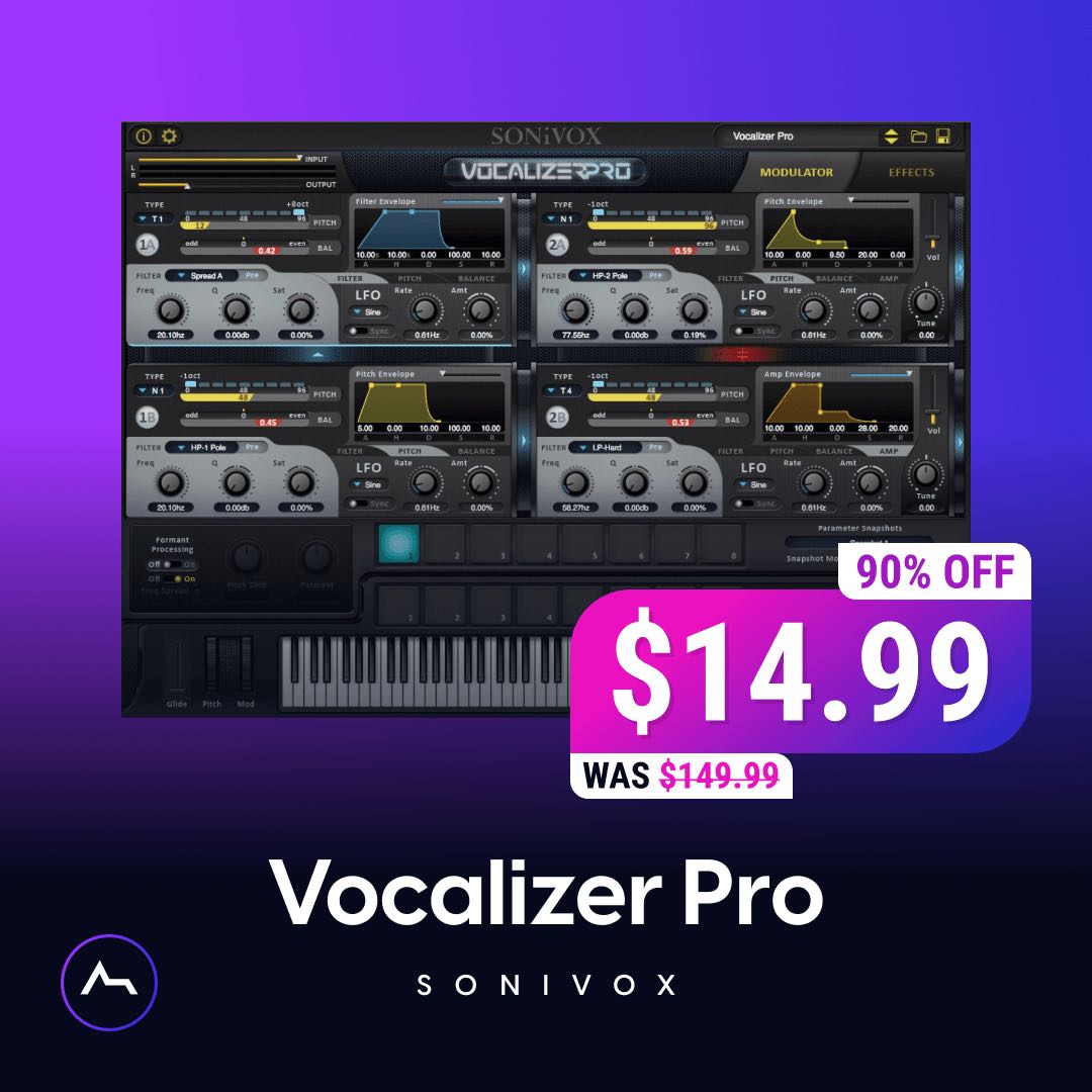 SONiVOX『Vocalizer Pro』ハーモニー作成＆ボコーダー・プラグイン | Sawayaka Trip!