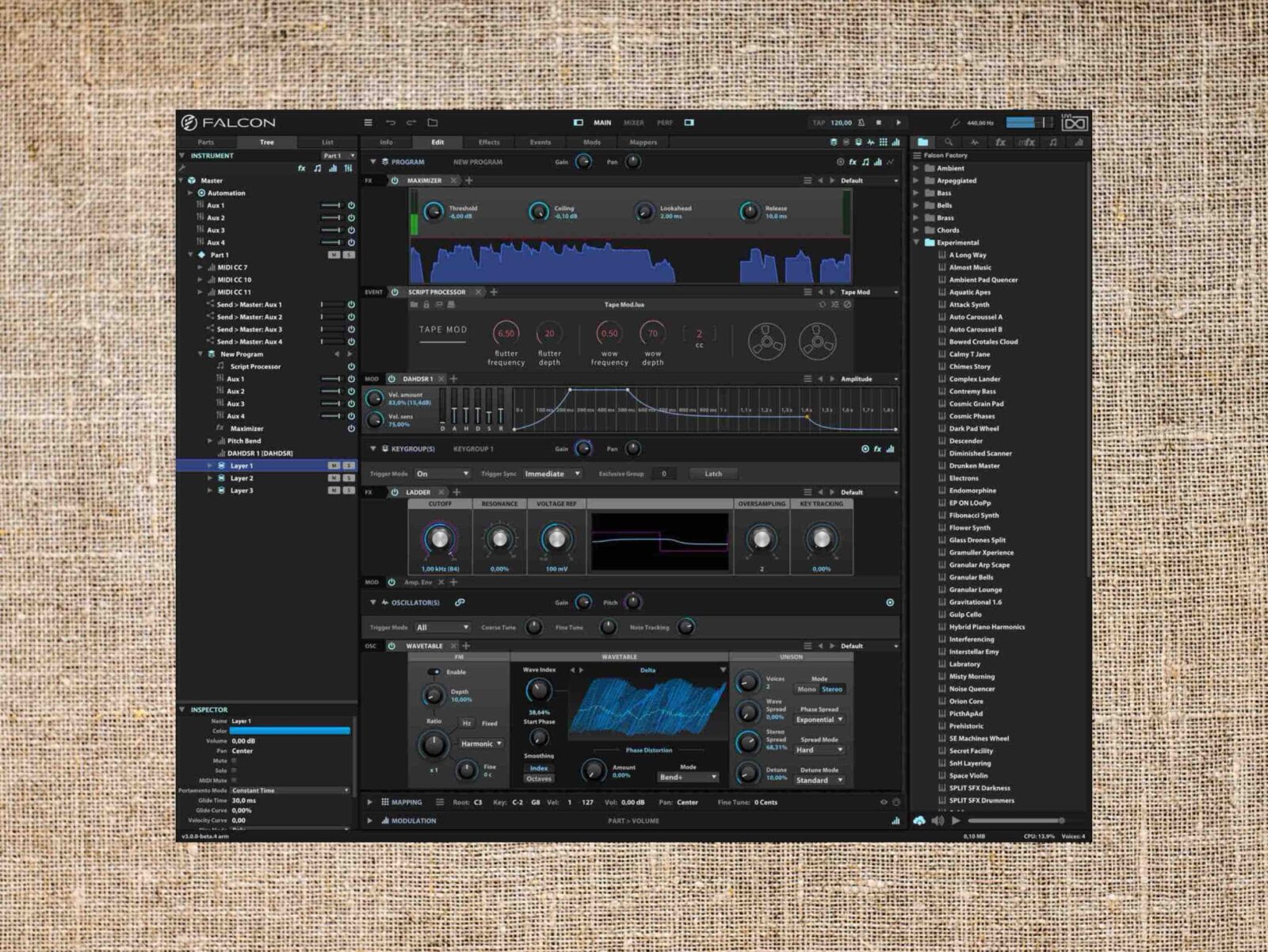 Touche SE MIDIコントローラ UVI Falcon $50クーポン付 UVI027_053.png