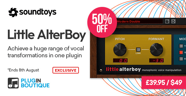 Soundtoys『Little AlterBoy』定番＆簡単ピッチシフター（ケロケロ